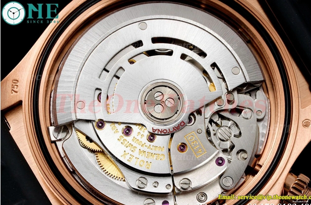 116515 RU RG Dial Black Daytona 904L SA4130 V2 BTF 0518